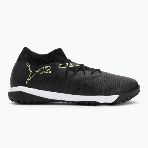 Încălțăminte de fotbal pentru bărbați PUMA Future 8 Match TT puma black/fizzy light/green terrain
