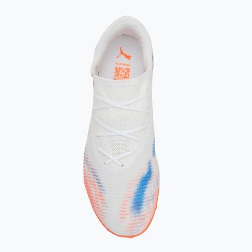 Încălțăminte de fotbal pentru femei PUMA Future 8 Match Low TT puma white/puma black/glowing red