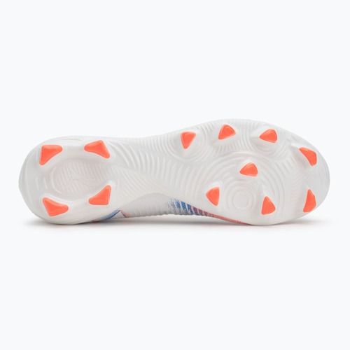 Încălțăminte de fotbal pentru bărbați PUMA Future 8 Play FG/AG puma white/puma black/glowing red