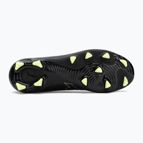 Încălțăminte de fotbal pentru bărbați PUMA Future 8 Play FG/AG puma black/fizzy light/green terrain