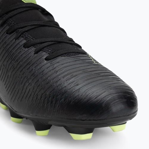 Încălțăminte de fotbal pentru bărbați PUMA Future 8 Play FG/AG puma black/fizzy light/green terrain