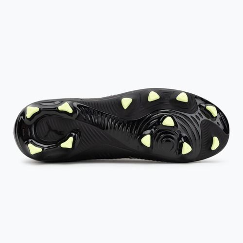 Încălțăminte de fotbal pentru copii PUMA Future 8 Match FG/AG Jr puma black/fizzy light/green terrain