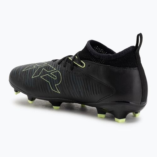 Încălțăminte de fotbal pentru copii PUMA Future 8 Match FG/AG Jr puma black/fizzy light/green terrain