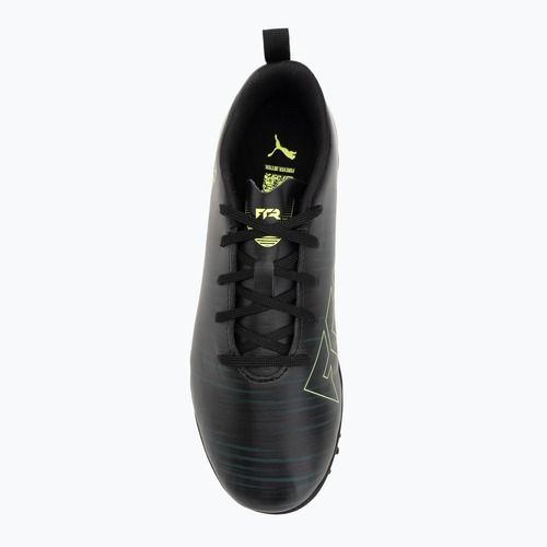 Încălțăminte de fotbal pentru copii  PUMA Future 8 Play TT Jr puma black/fizzy light/green terrain