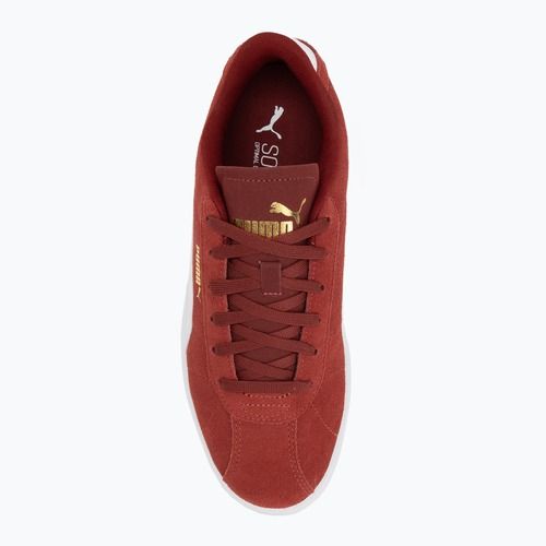 Încălțăminte PUMA Club II intense red/puma white/puma gold