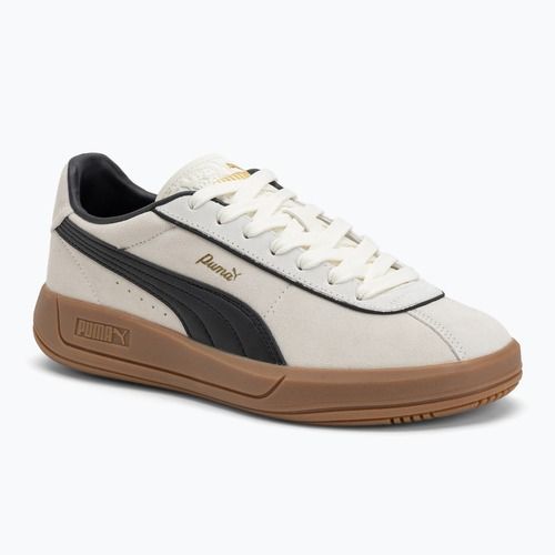 Încălțăminte pentru femei PUMA Club Klassika Suede warm white/puma black/puma gold