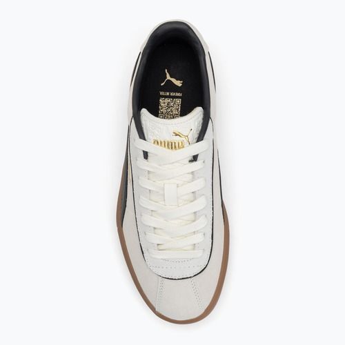 Încălțăminte pentru femei PUMA Club Klassika Suede warm white/puma black/puma gold