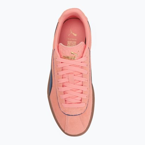 Încălțăminte pentru femei PUMA Club Klassika Suede pink fruit/blazing blue/puma gold