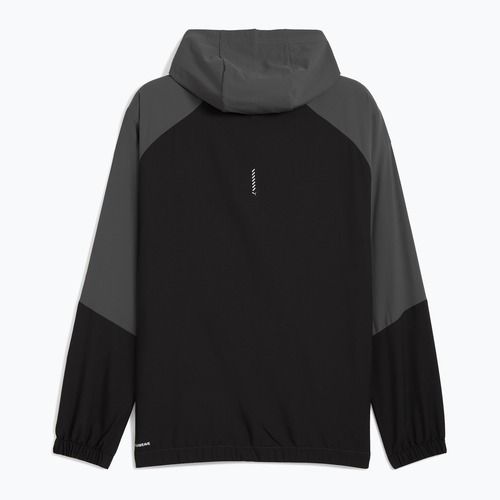 Geacă de alergare pentru bărbați PUMA Run Ultraweave Hooded dusky gray