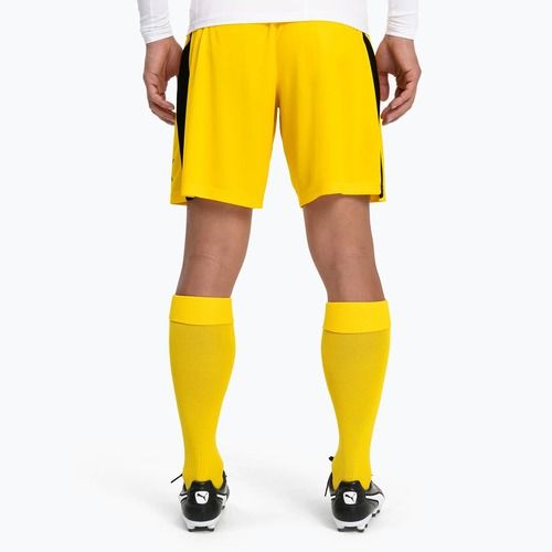 Jambiere de fotbal pentru bărbați PUMA Team Liga Core cyber yellow/puma black