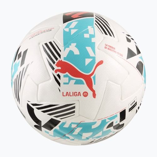 Minge de fotbal PUMA Orbita Laliga 1 FIFA Quality Pro puma white/multicolor mărime 5