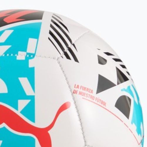 Minge mini de fotbal PUMA Orbita Laliga 1 Mini puma white/multicolor mărime 1