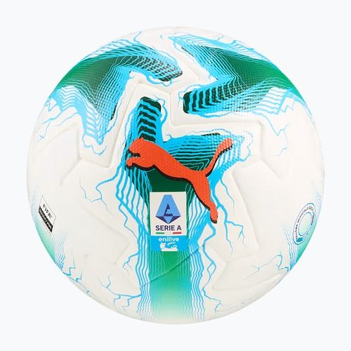 Minge de fotbal PUMA Orbita Serie A FIFA Quality Pro puma white/multicolor mărime 5