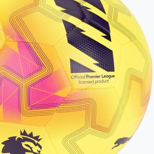 Minge de fotbal  PUMA Orbita Cup PL Lights fluo yellow/multicolor mărime 5