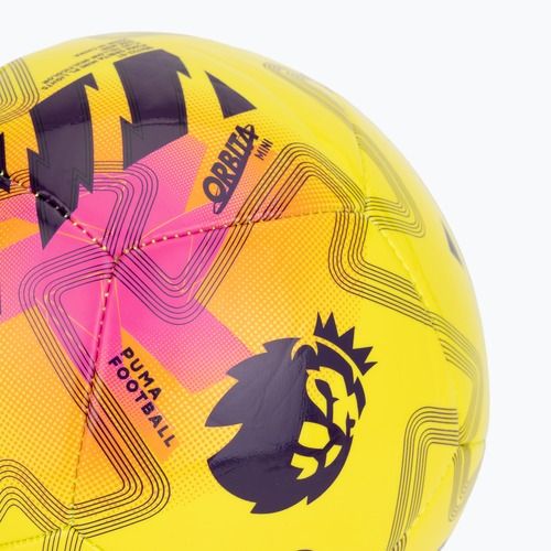 Minge mini de fotbal PUMA Orbita Cup PL Lights fluo yellow/multicolor