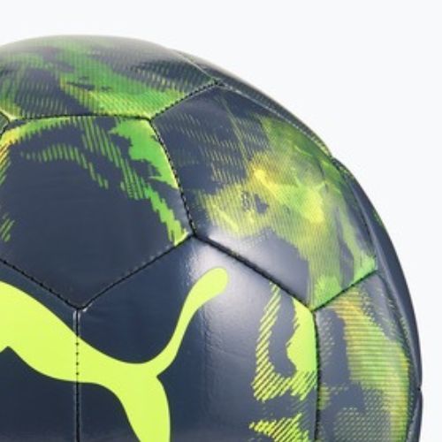 Minge de fotbal PUMA Cup Graphic yellow alert/green glare/galactic grey mărime 5