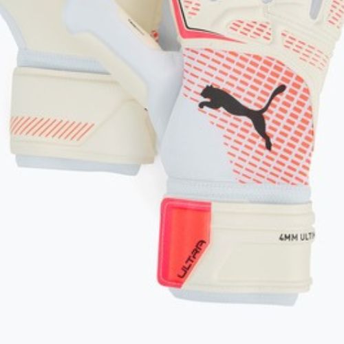 Mănuși de portar PUMA Ultra Pro NC puma white/glowing red/puma black