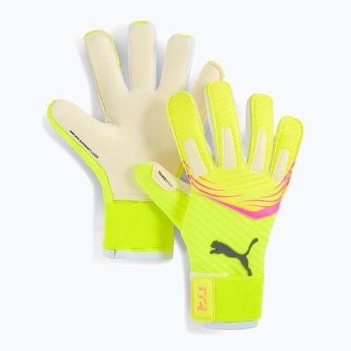 Mănuși de portar PUMA Future Pro Hybrid yellow alert/sunstruck