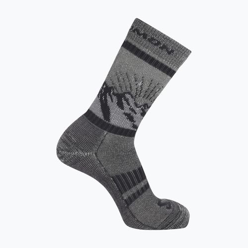 Șosete Salomon Retro Wool black/asphalt