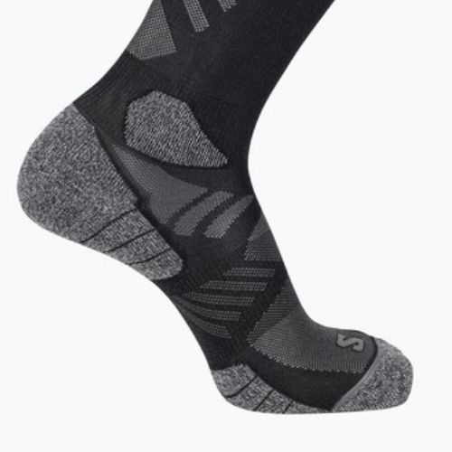 Șosete Salomon Aero Crew black/castlerock