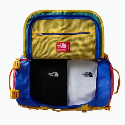 Geantă de călătorie The North Face Base Camp Duffel S 50 l tnf blue/tnf red/summit gold