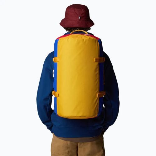 Geantă de călătorie The North Face Base Camp Duffel S 50 l tnf blue/tnf red/summit gold