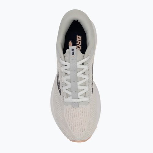 Încălțăminte  de alergare pentru femei Brooks Revel 7 oyster/white/tropical peach