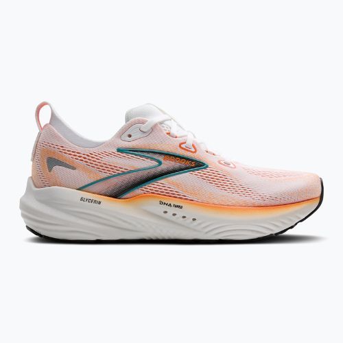 Încălțăminte  de alergare pentru bărbați Brooks Glycerin 22 white/orange/green blue slate