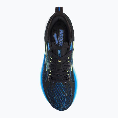 Încălțăminte de alergare pentru bărbați Brooks Glycerin 22 black/cobalt/neo yellow