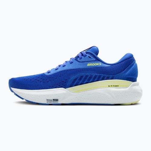 Încălțăminte de alergare pentru bărbați Brooks Adrenaline GTS 24 wide fit cobalt/neo yellow/peacoat
