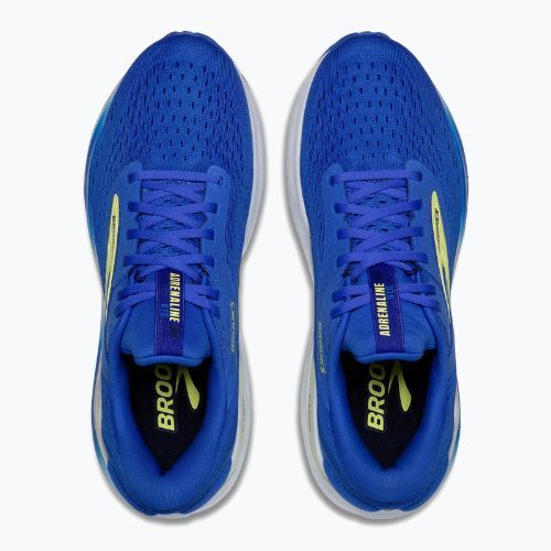 Încălțăminte de alergare pentru bărbați Brooks Adrenaline GTS 24 wide fit cobalt/neo yellow/peacoat