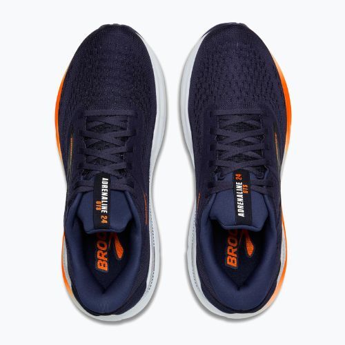 Încălțăminte  de alergare pentru bărbați Brooks Adrenaline GTS 24 peacoat/orange /white