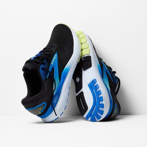 Încălțăminte  de alergare pentru bărbați Brooks Ghost 16 black/cobalt/neo yellow