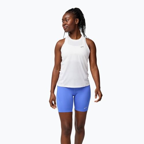 Tank top de alergare pentru femei Brooks Sprint Free Tank 3.0 white