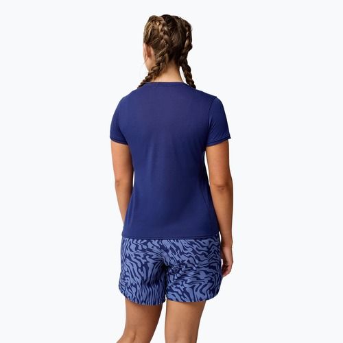 Tricou de alergare pentru femei Brooks Distance 3.0 midnight/good run vibes