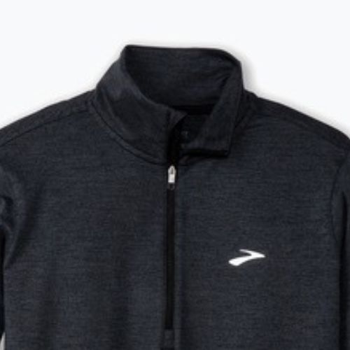 Longsleeve de alergare pentru femei Brooks Dash 1/2 Zip 2.0 htr black