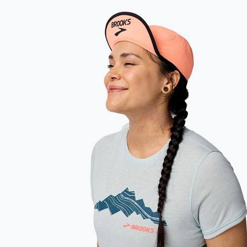 Șapcă Brooks Lightweight Packable 2.0 neo ember/black