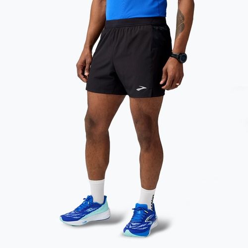 Pantaloni scurți de alergare pentru bărbați Brooks Journey 5" black