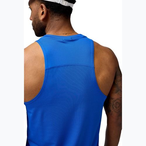 Tank top de alergare pentru bărbați Brooks Atmosphere Singlet 3.0 neo blue