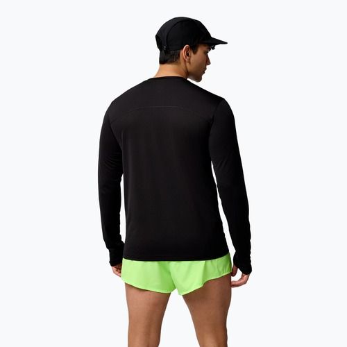 Longsleeve de alergare pentru bărbați Brooks Atmosphere 3.0 black