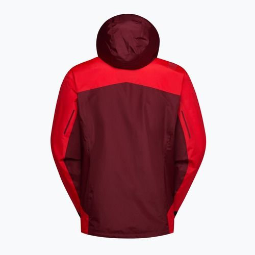 Geacă de ploaie pentru bărbați La Sportiva Discover Shell mountain red/redwood