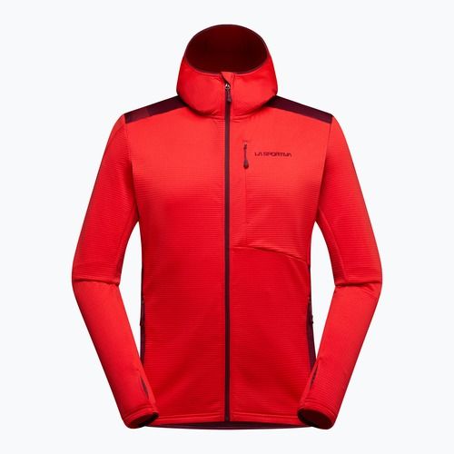 Hanorac de trekking pentru bărbați La Sportiva Chill Thermal Hoody mountain red / redwood