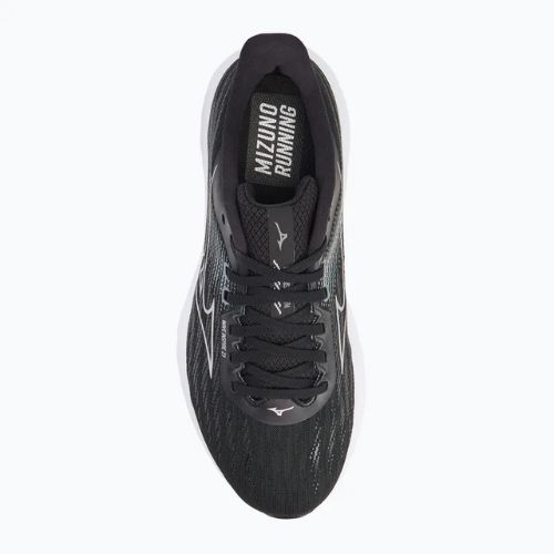 Încălțăminte de alergare pentru bărbați Mizuno Wave Inspire 21 2E black/silver/metallic gray