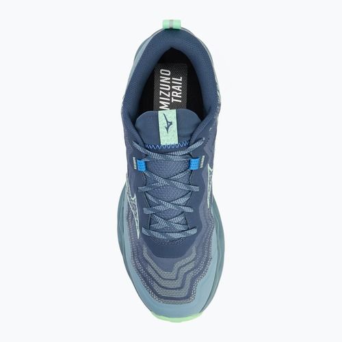 Încălțăminte de alergare pentru bărbați Mizuno Wave Daichi 9 vintage indigo/neo mint/citade