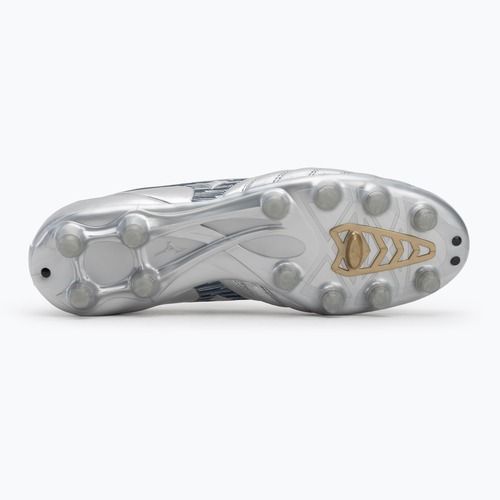 Încălțăminte de fotbal pentru bărbați Mizuno Morelia Neo IV Pro Md galaxy silver/8605 c/cool gray 3c