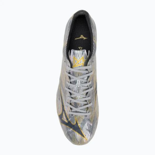 Încălțăminte de fotbal pentru bărbați Mizuno α II Japan Mix galaxy silver/8605 c/gold