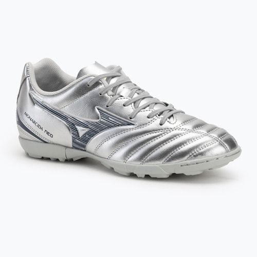 Încălțăminte de fotbal pentru bărbați Mizuno Monarcida Neo III Select AS galaxy silver/8605 c