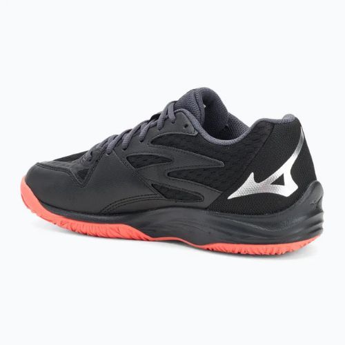 Încălțăminte de volei Mizuno Thunder Blade Z black/neon flame/peacock blue