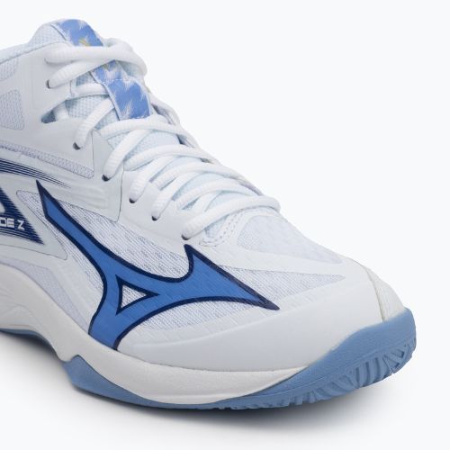 Încălțăminte de volei Mizuno Thunder Blade Z Mid white/bellwether blue/bel air blue