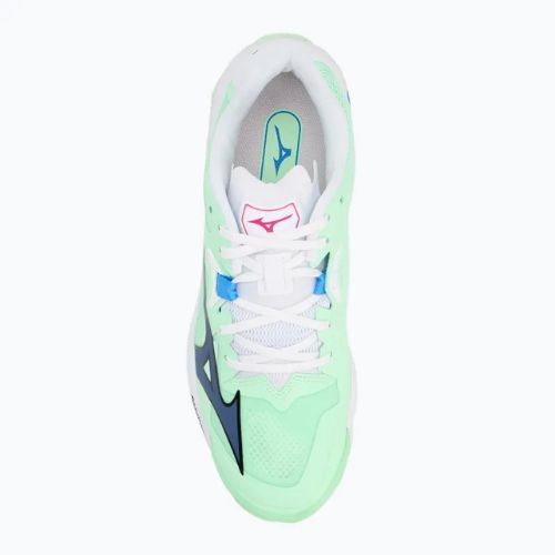 Încălțăminte de volei Mizuno Wave Lightning Z8 neo mint/black/frontier blue
